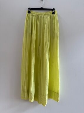 DEVITALIA Wide-Leg Flowy Lightweight Pant Pants, One Size